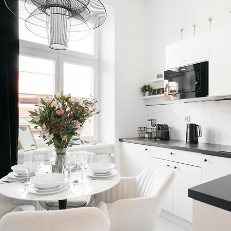 Ferienwohnung Crystal House II - Loftaffair Collection Krakau Exterior foto